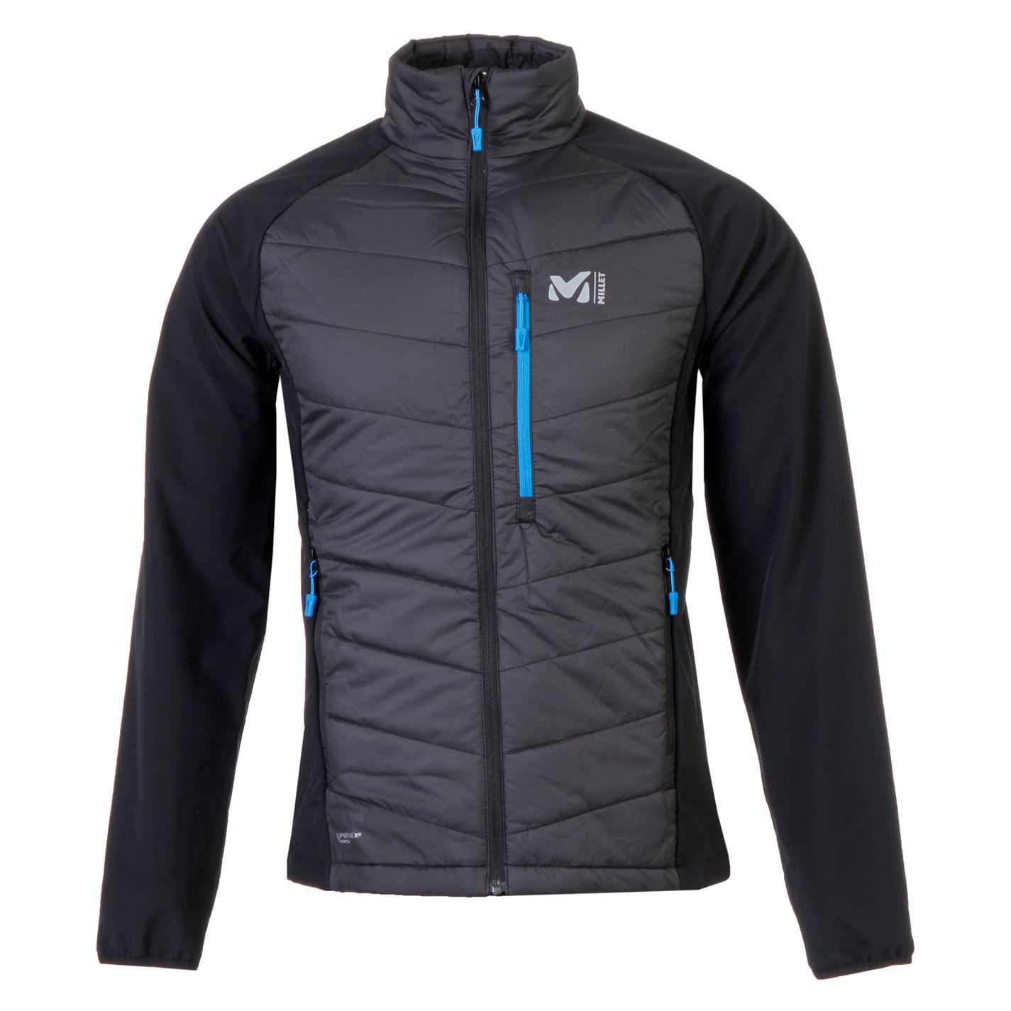Jacket Gents Millet Mens Top Hybrid Black Coat Insulated q8wBPITEw