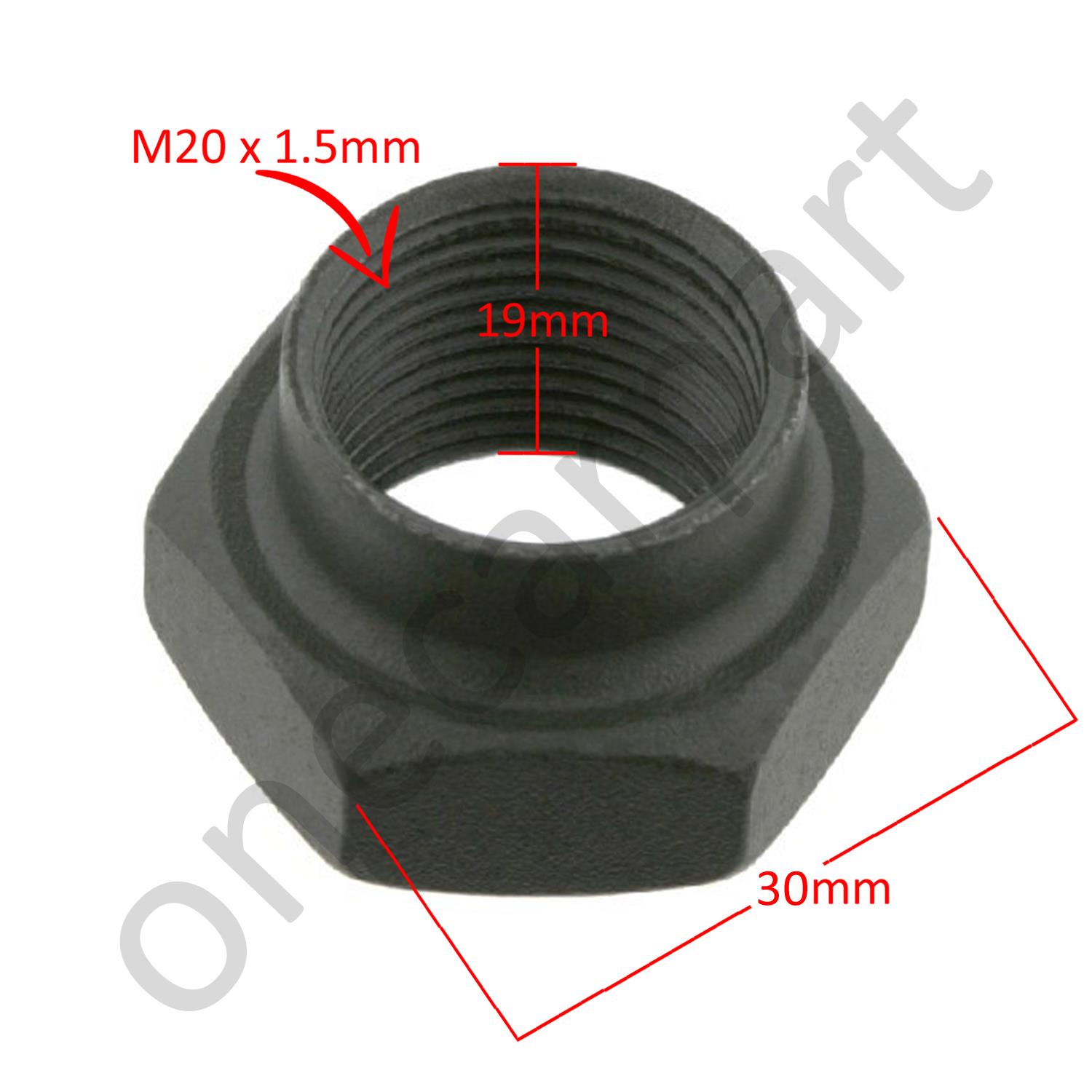 Front Axle Nut Febi 03810 For Peugeot 207 307 308 CC SW Partner