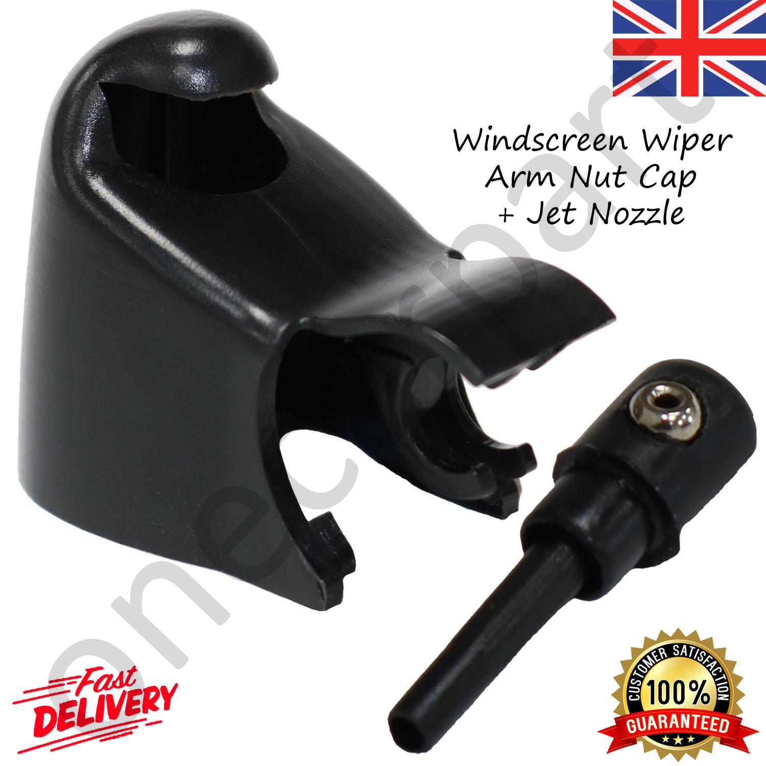 Rear Windscreen Wiper Arm Nut Cover + Jet Nozzle For VW Scirocco 20082017 7426970926325 eBay