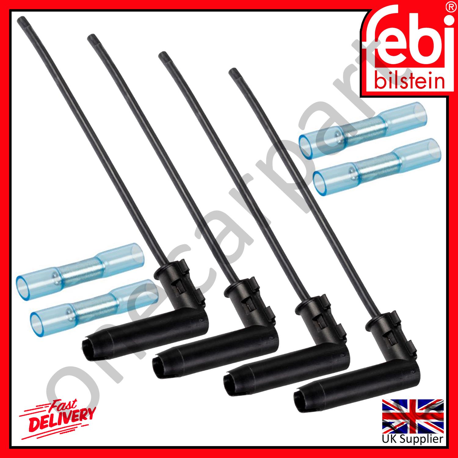 4 Glow Plug Wiring Harness Repair Kits Febi 107037 For Ford Iveco