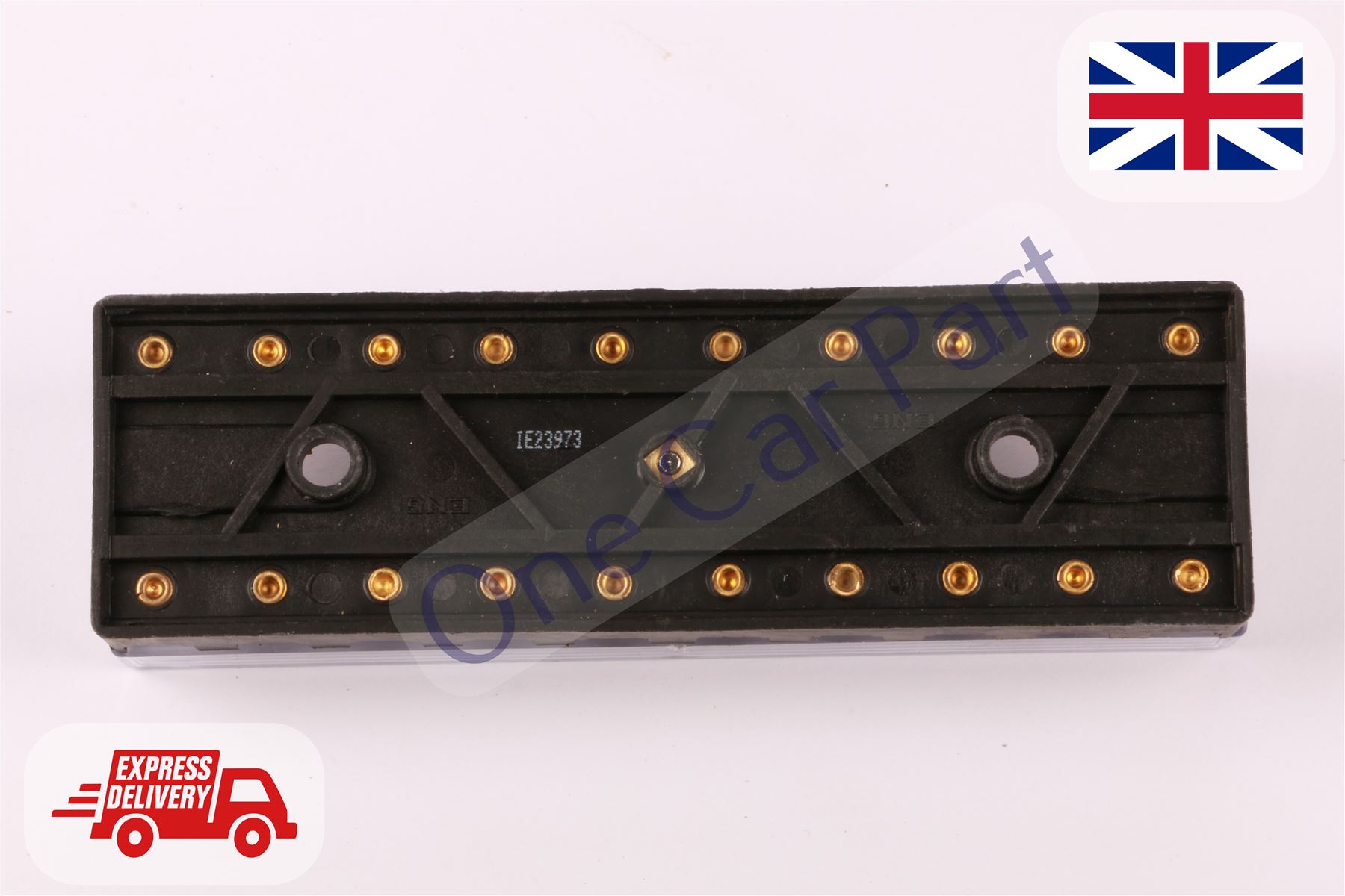10 WAY CERAMIC TORPEDO CONTINENTAL FUSE BOX HOLDER CLASSIC CAR 6V 12V 24V VOLT