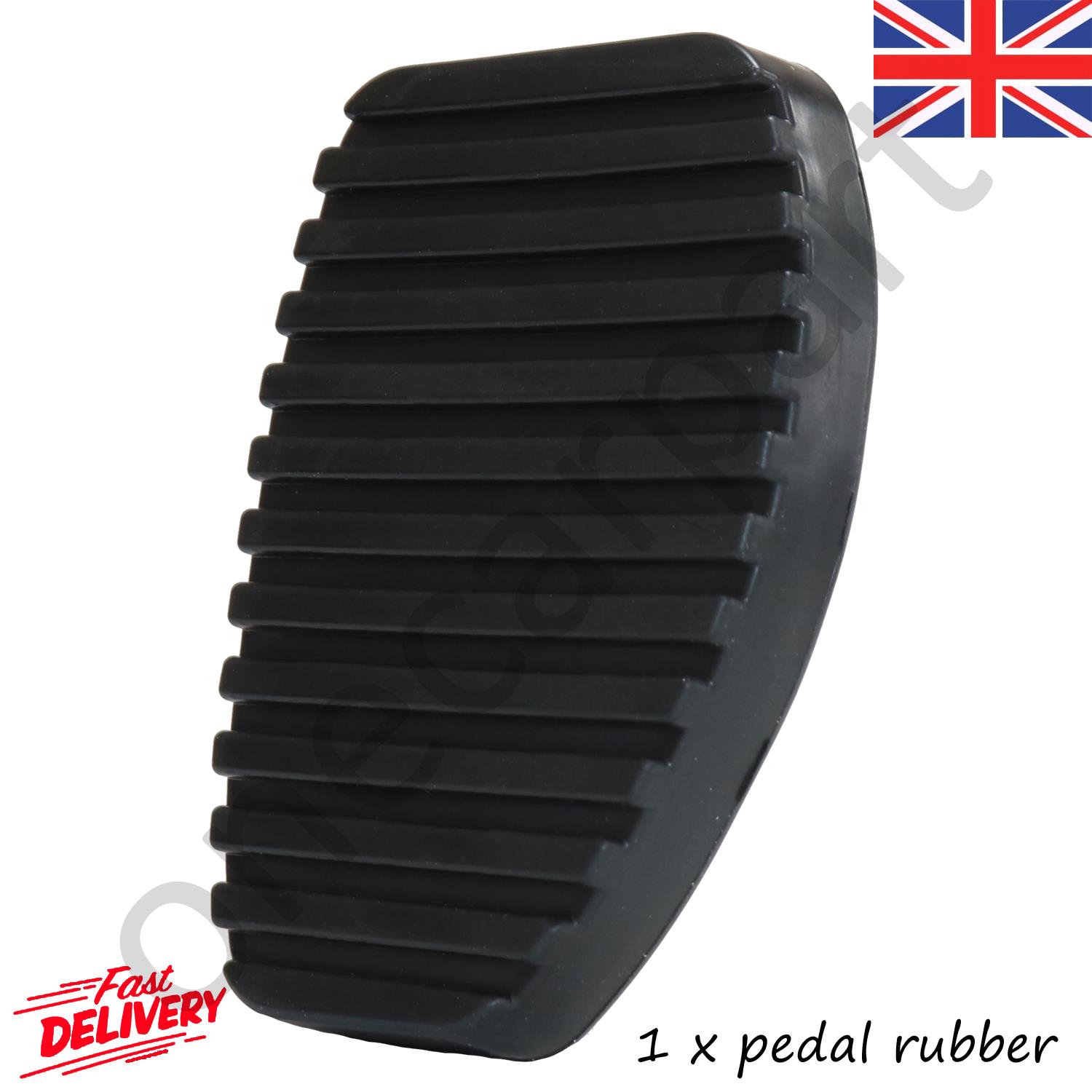 1 Brake Pedal Hi-Grip Pad - For Citroen Evasion MPV 1994-2002