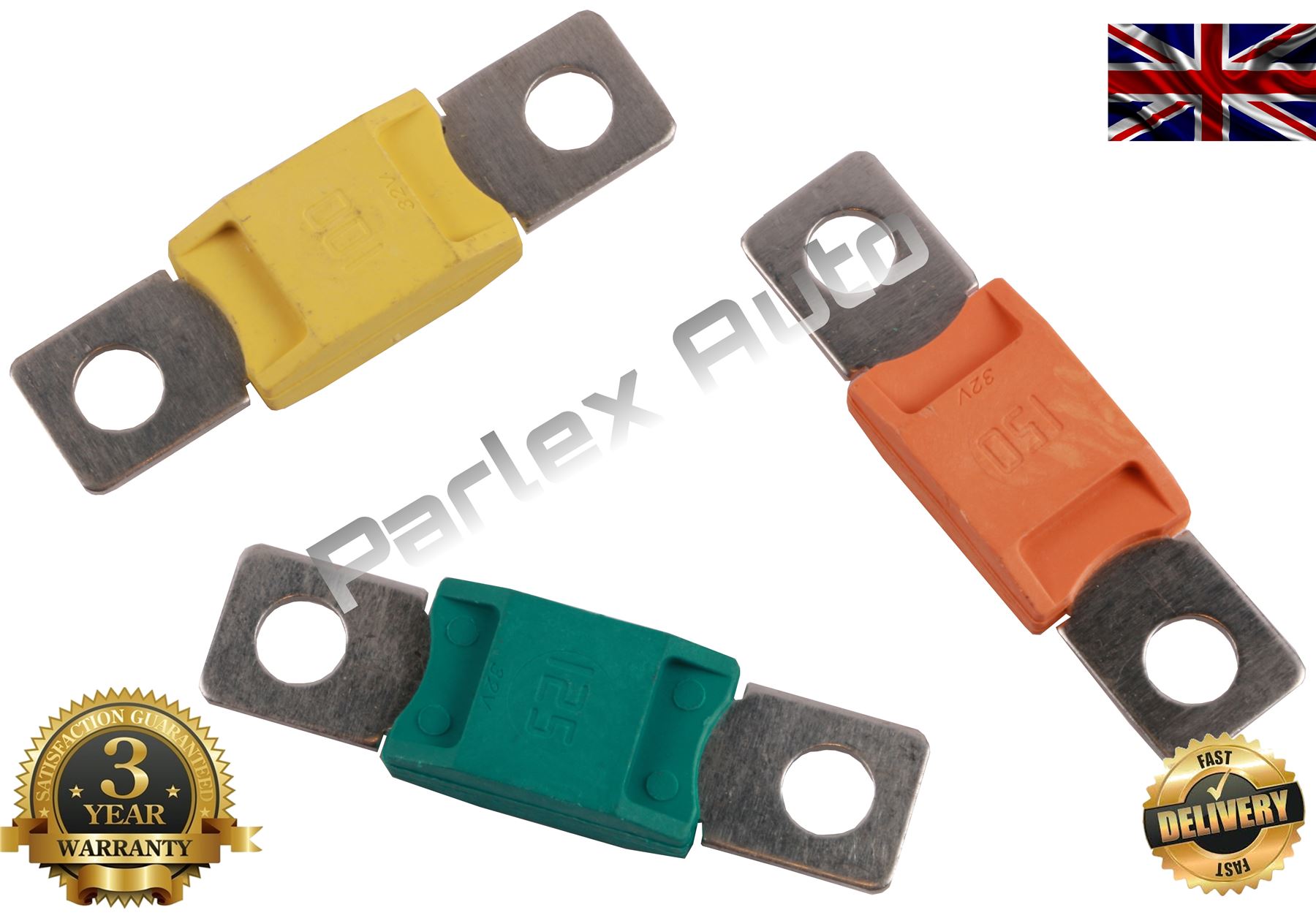 MEGAVAL fusibles 400 A voiture auto Marine camion van Mega 400 Amper Fusible S1037-3B