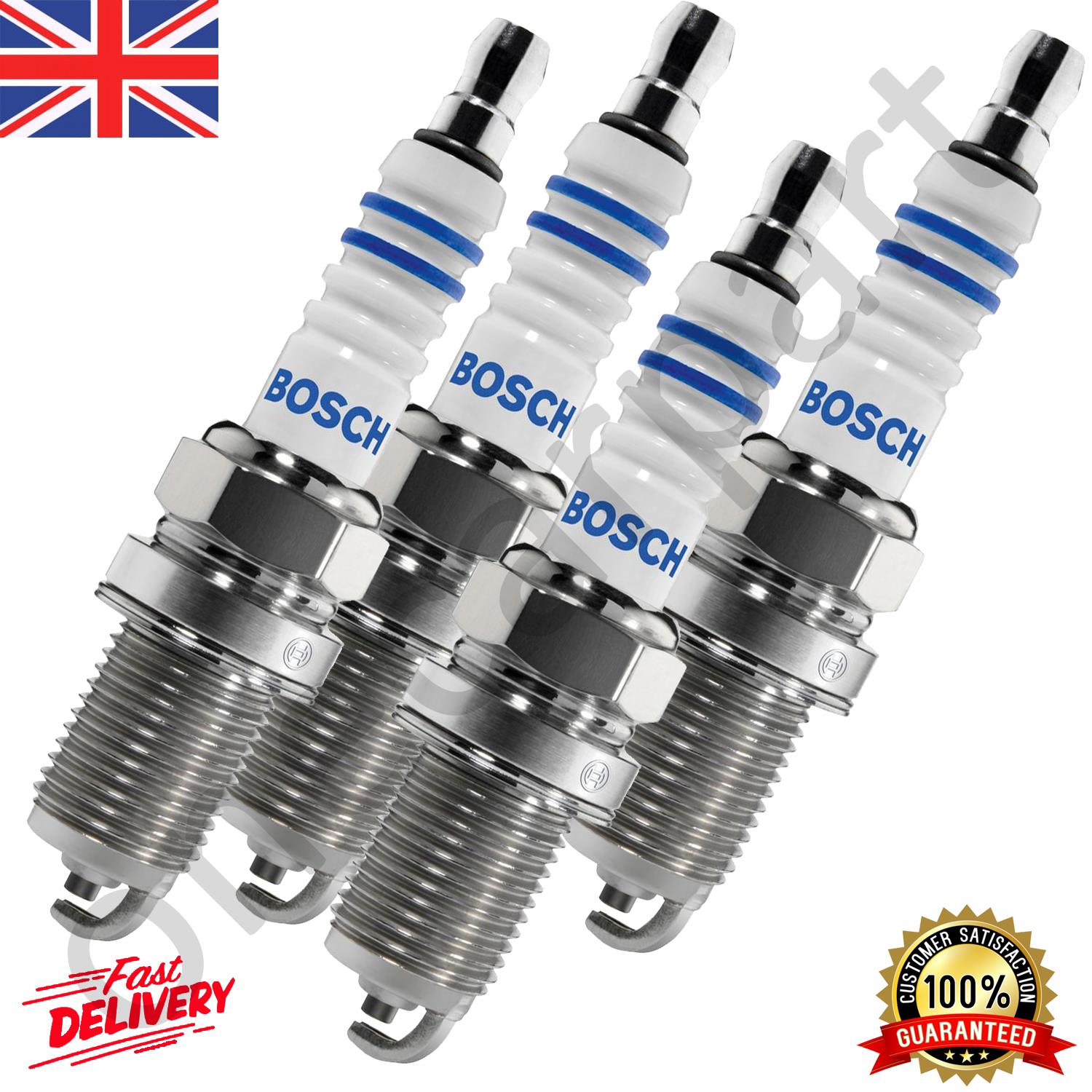 4x Bosch Type Spark Plugs FQR 8 LEU2 For Vauxhall/Opel Astra Corsa Insignia eBay
