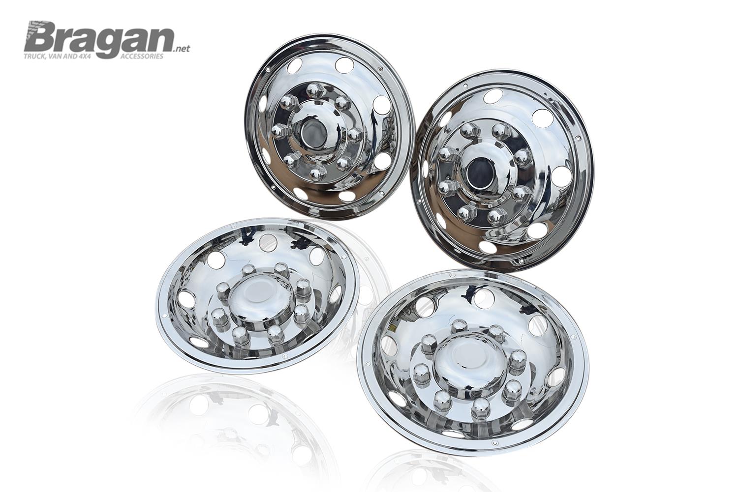 19.5" Universal Front Wheel Trims For Truck Bus Coach Lorry Sleeves