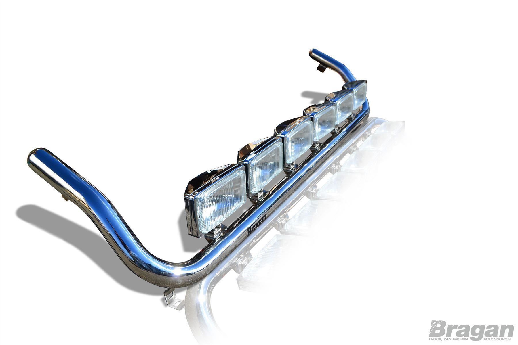 Para man TGX XLX cami/ón frontal de acero inoxidable pulido l/ámpara de techo Bar