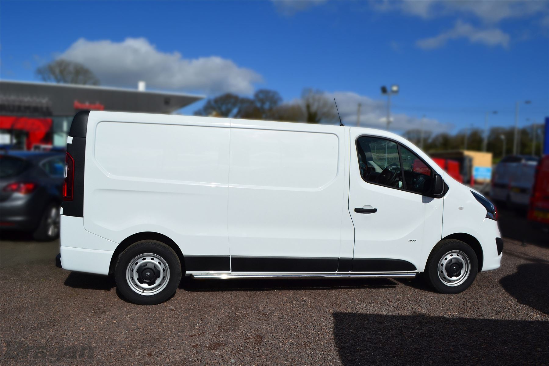 To Fit 2014+ Renault Trafic LWB Stainless Steel Chrome 2" Side Bars Steps Tubes eBay