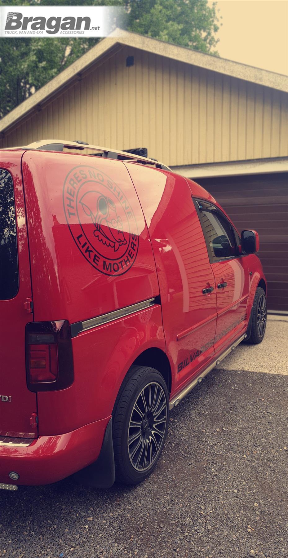 To Fit 2010 2015 Volkswagen Caddy Side Bars + Amber LEDs Stainless