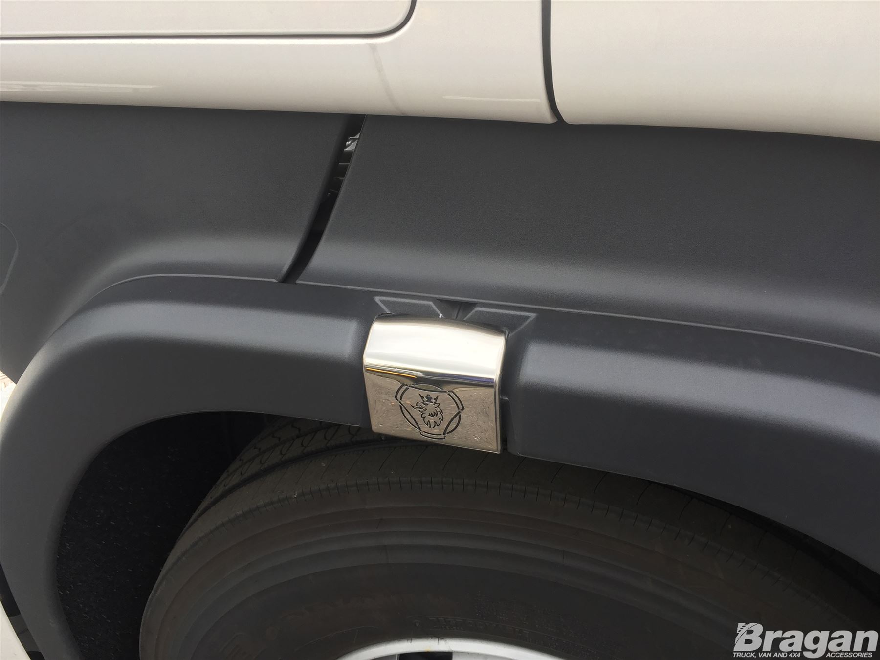 Mud Flaps Chrome Trims For Scania P G R R 2009+ 4 Series Truck