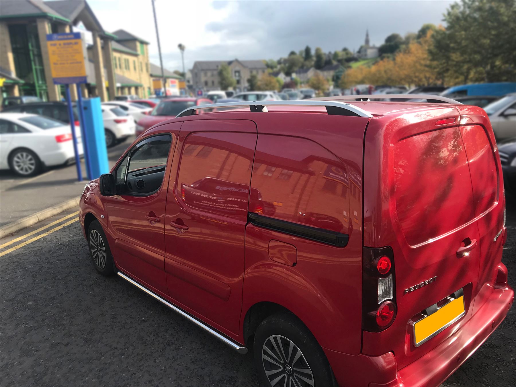 Side Bars To Fit Peugeot Partner Rifter 2019+ Stainless Steel Skirt Steps Nerf eBay