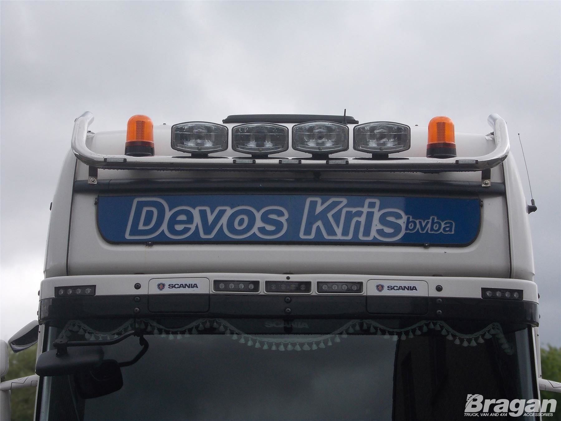 LED Nameboards For Scania 4 Series Topline Slim Front Sign