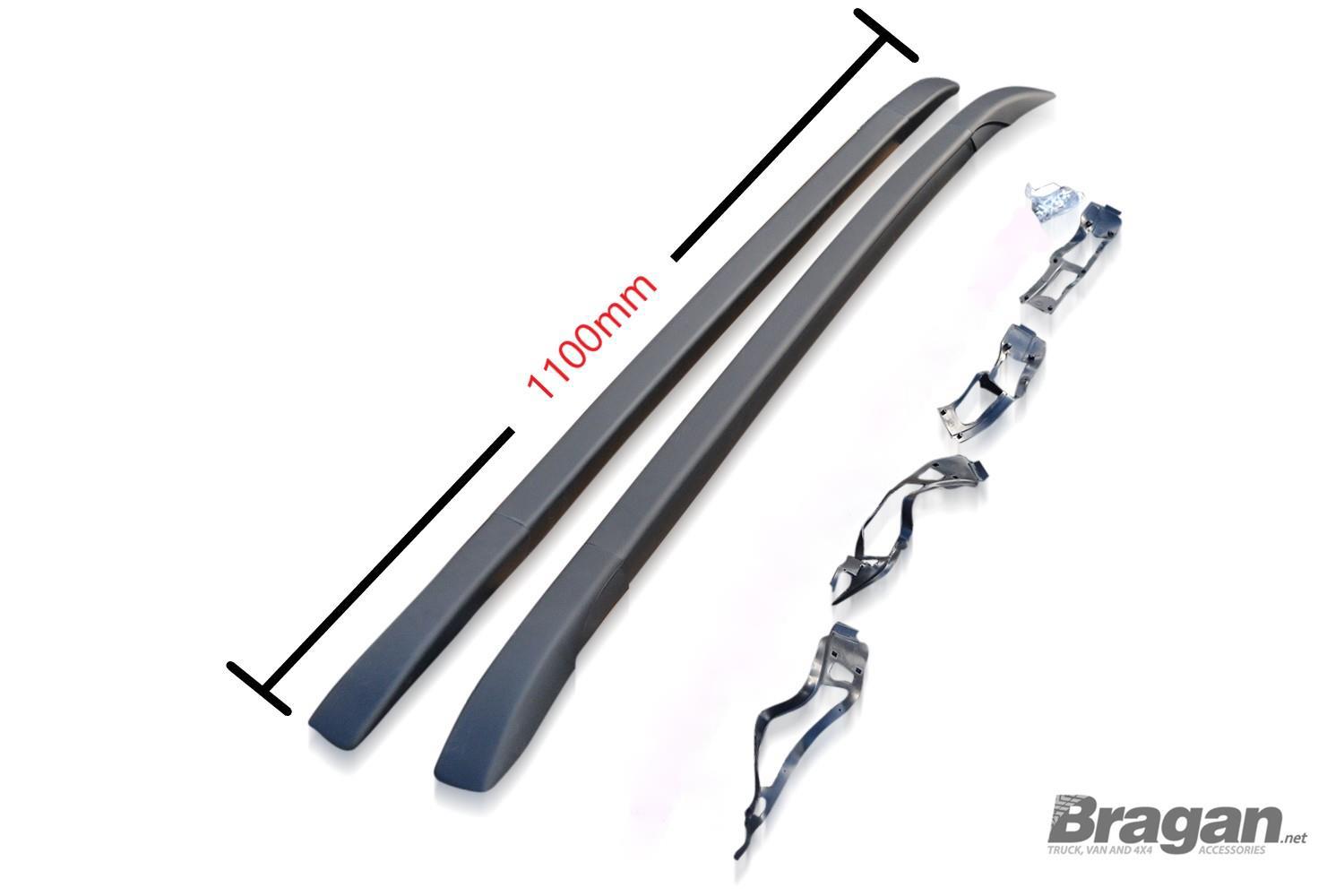 Roof Rails BLACK For Mitsubishi ASX 2010+ 4x4 Top Aluminium Racks