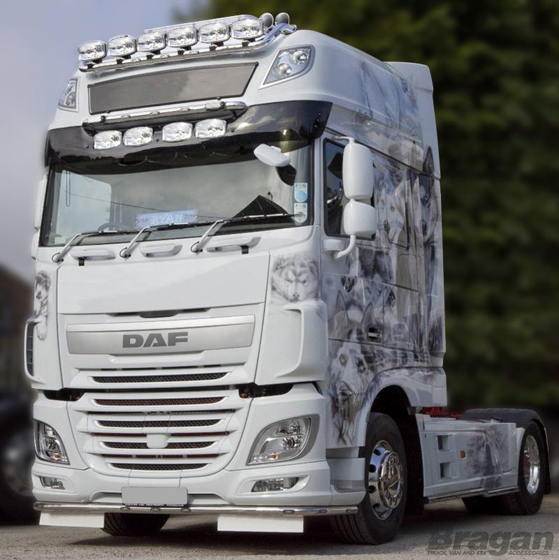 pour 13 + daf xf 106 super espace câble fumé acrylique visière