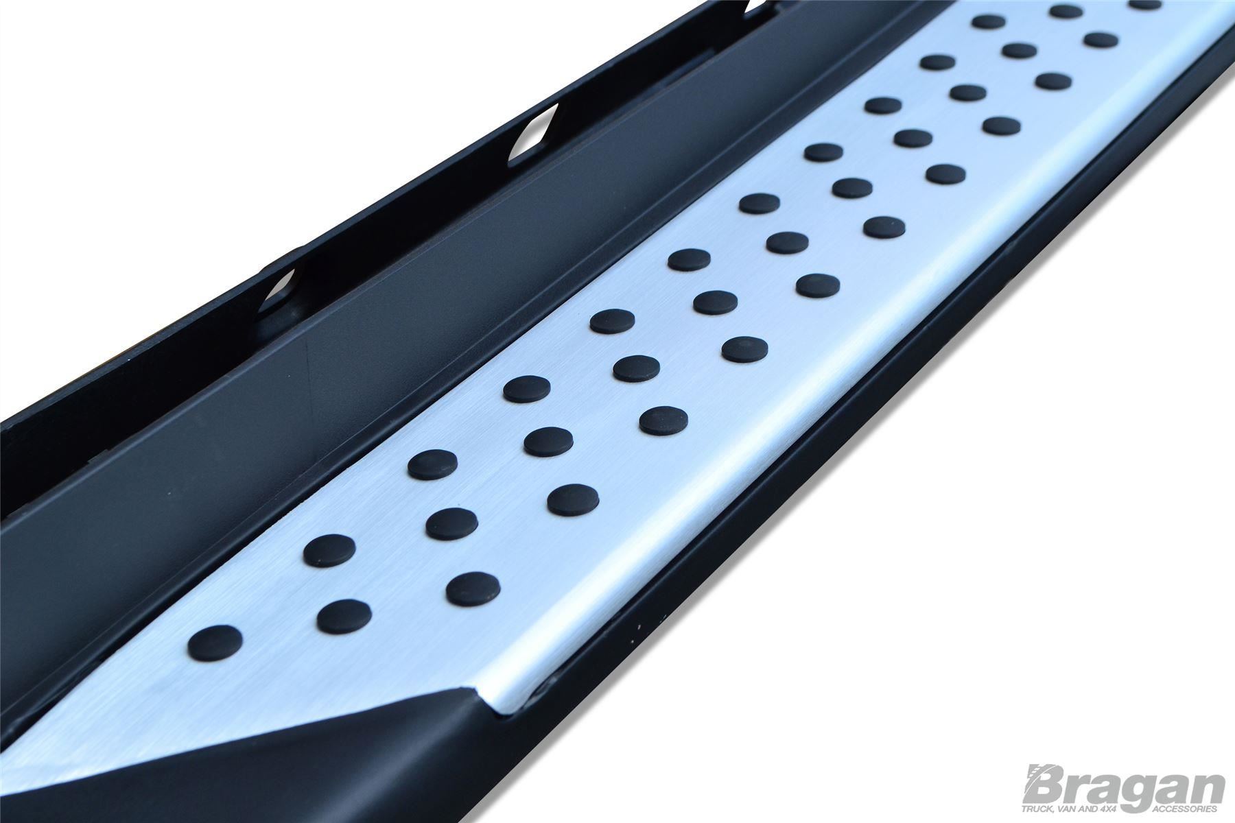 To Fit 2006 2013 BMW X5 E70 Polished Aluminium Running Boards Side