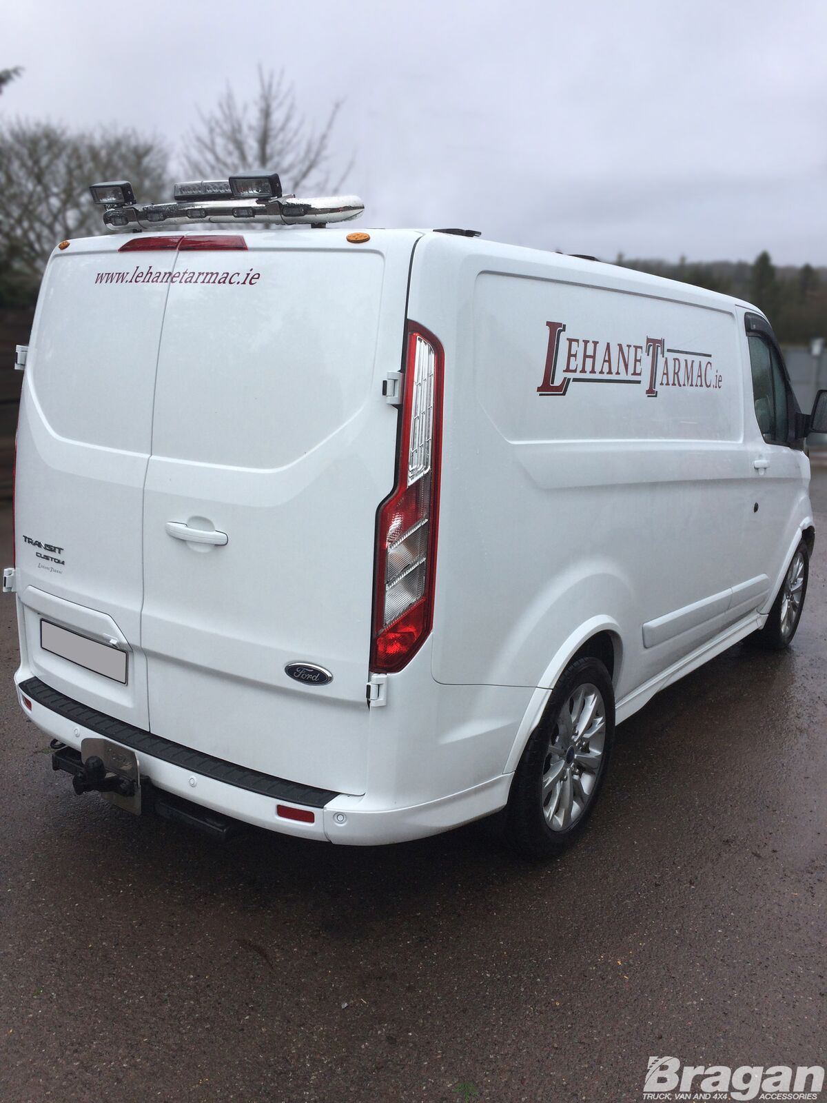 ford transit custom side bars with led lights