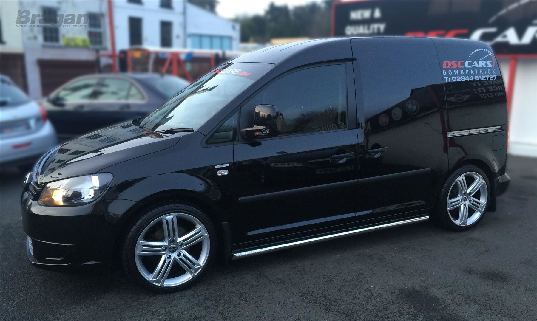 Side Bars For Volkswagen VW Caddy 2010 2015 Stainless Steel Step