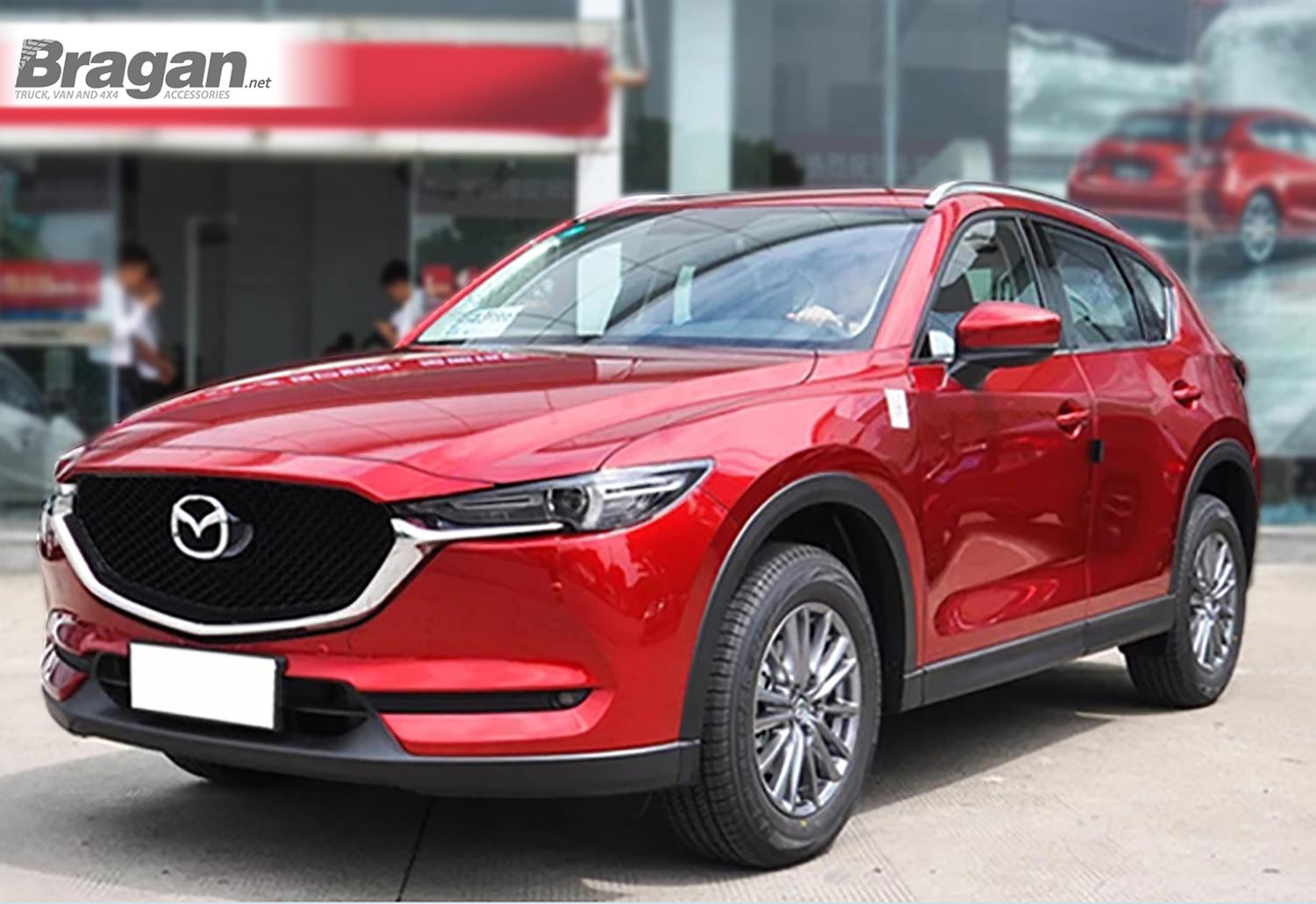 Roof Rails For Mazda CX5 2017+ 4x4 Top Polished Aluminium Racks Styling Bars 617201264638 eBay