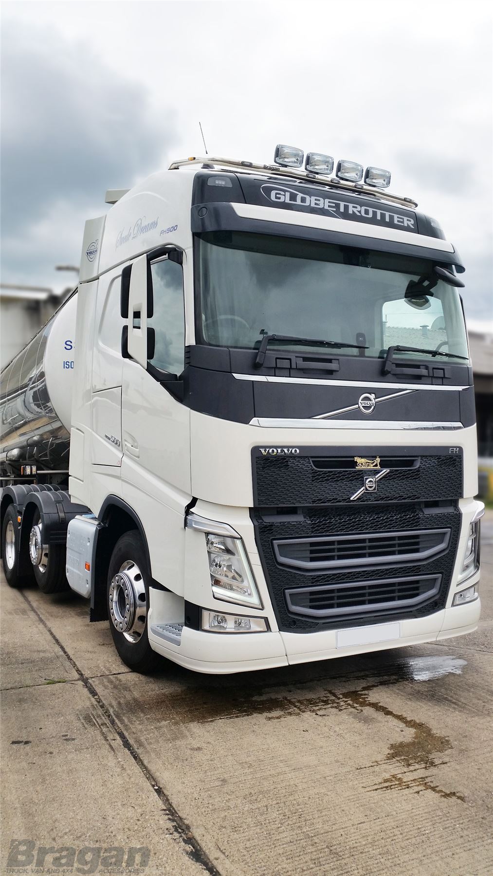 Barre De Lumière Avant En Inox Pour Volvo FH4 (2013 Et +) – Neuf, Modèle ES0101ESK201