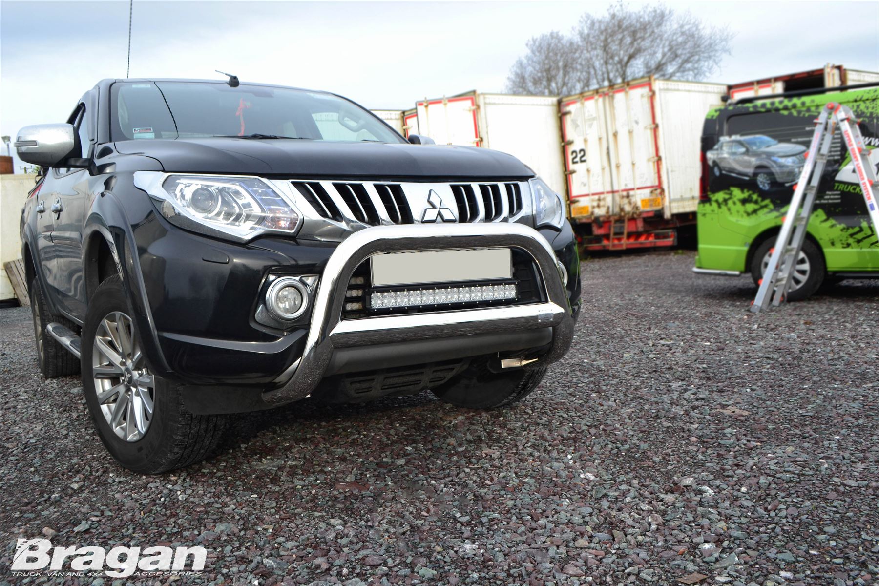 Bull Bar For 20152019 Mitsubishi L200 Triton Strada Nudge Chin Abar EC
