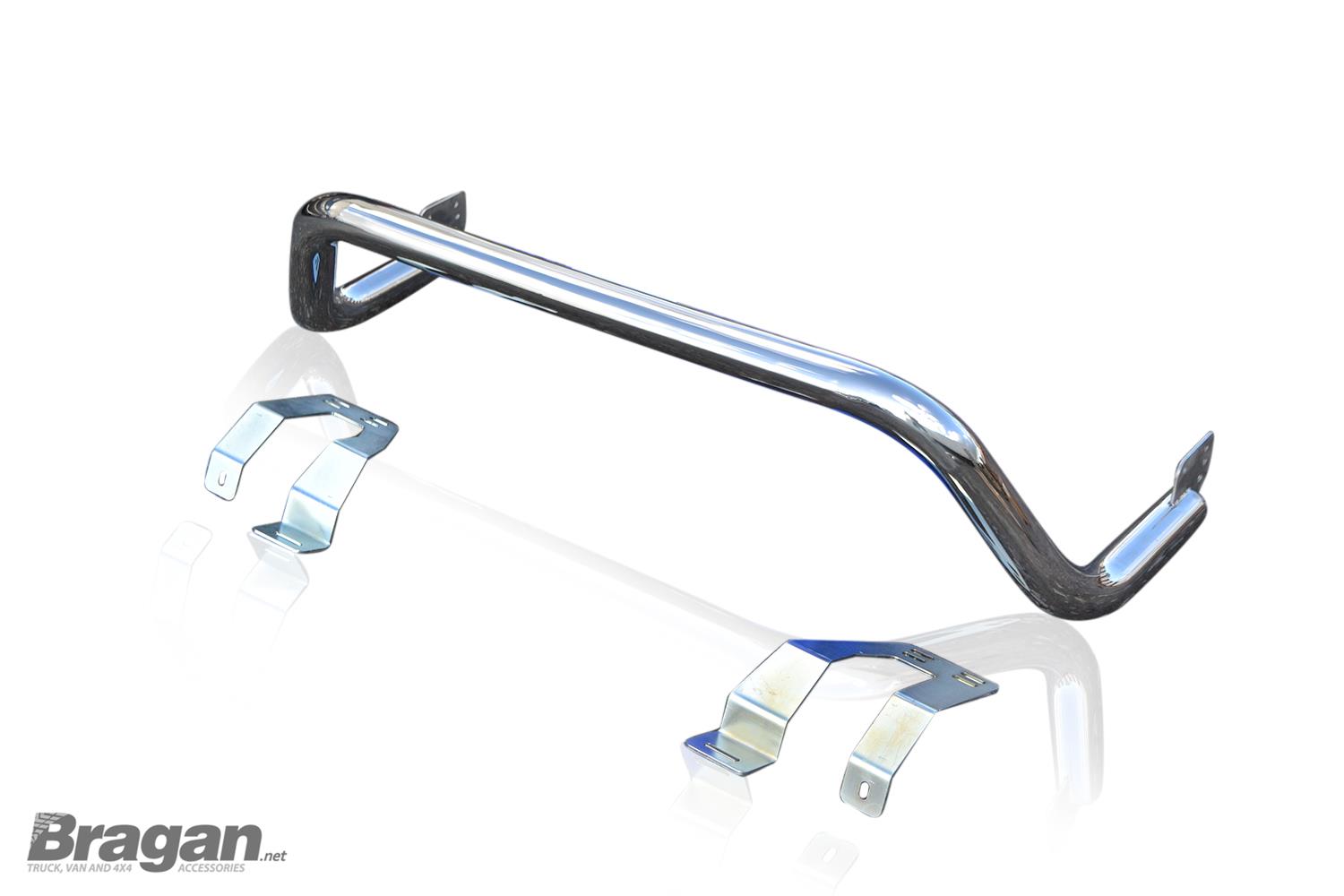 To Fit 2017+ Dacia Duster Stainless Steel Rear Bumper Bar Back Guard