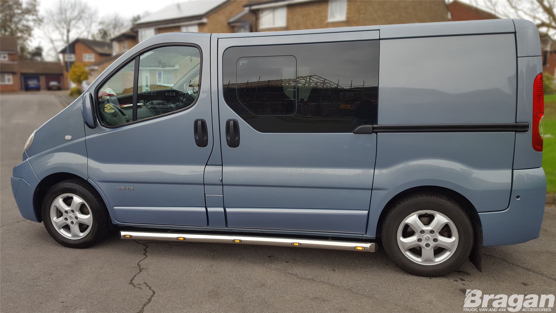 Side Bars + LEDs For Renault Trafic SWB 2002 2014 Stainless Steel Tubes Skirts eBay