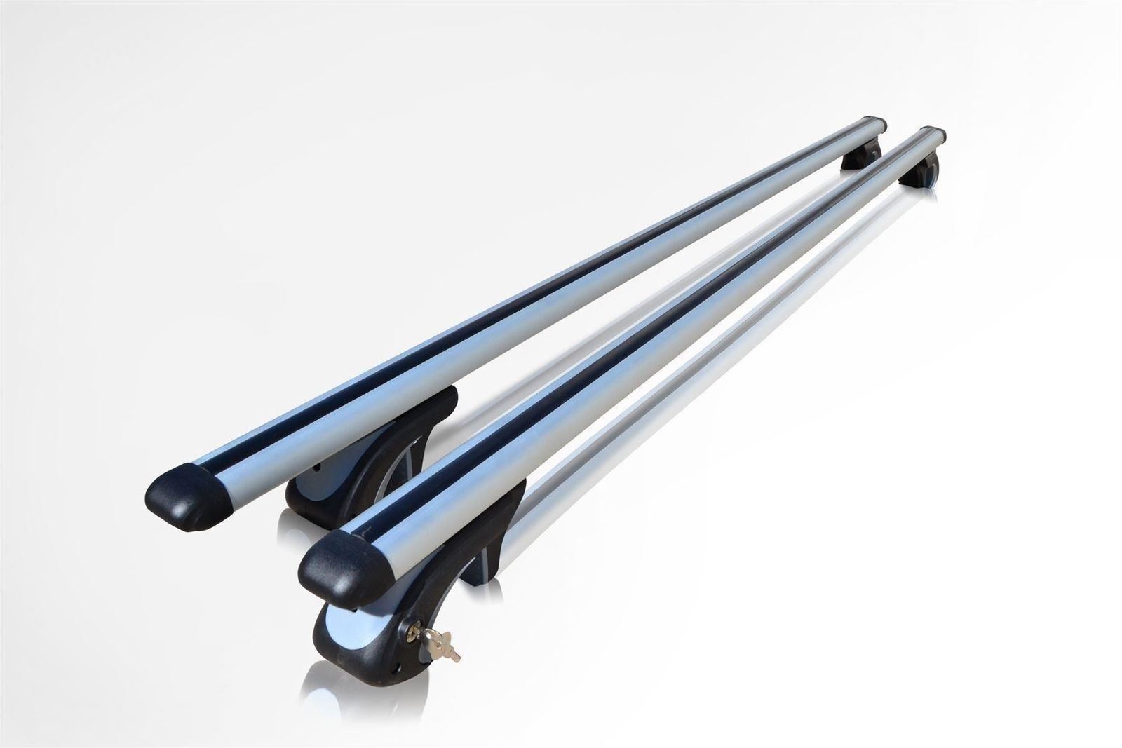 Pour Ford CONNECT 2002-2014 dachreling aluminium noir avec TÜV Abe longue