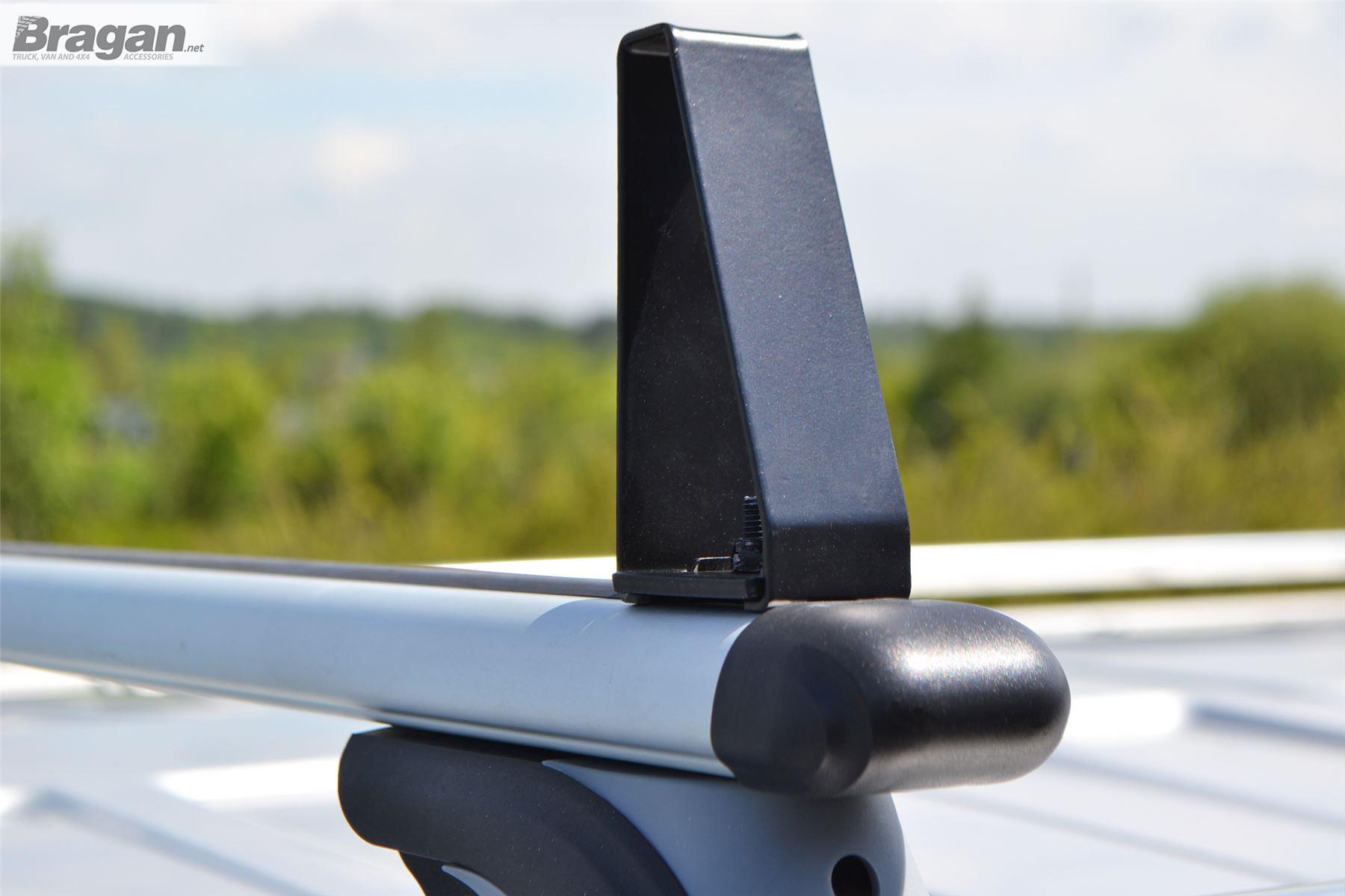 4x Universal Load Stops + T Bolts Pieces For Roof Racks Cross Bars Van