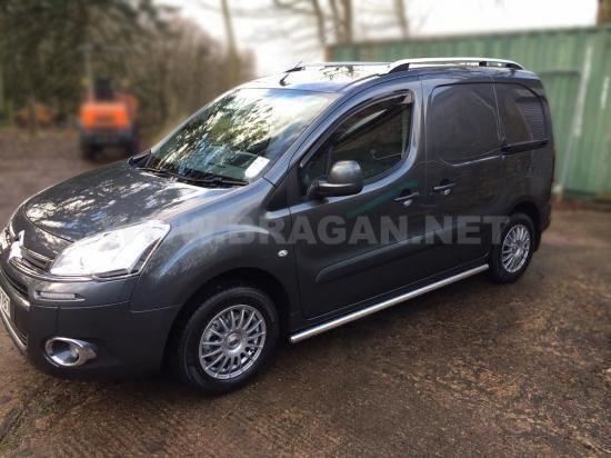 Para adaptarse a 2016-2019 Citroen Berlingo Aluminio Aleación Rieles Techo Barras de bloqueo