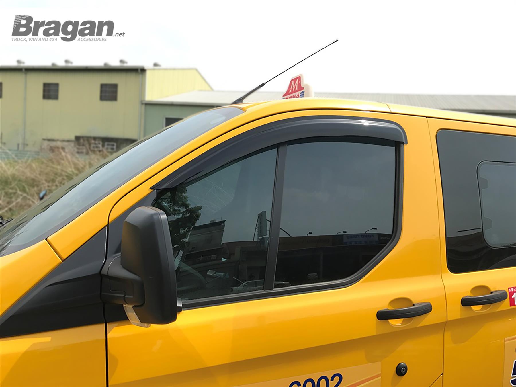 To Fit 2013 2018 Ford Transit Tourneo Custom Window Wind Rain