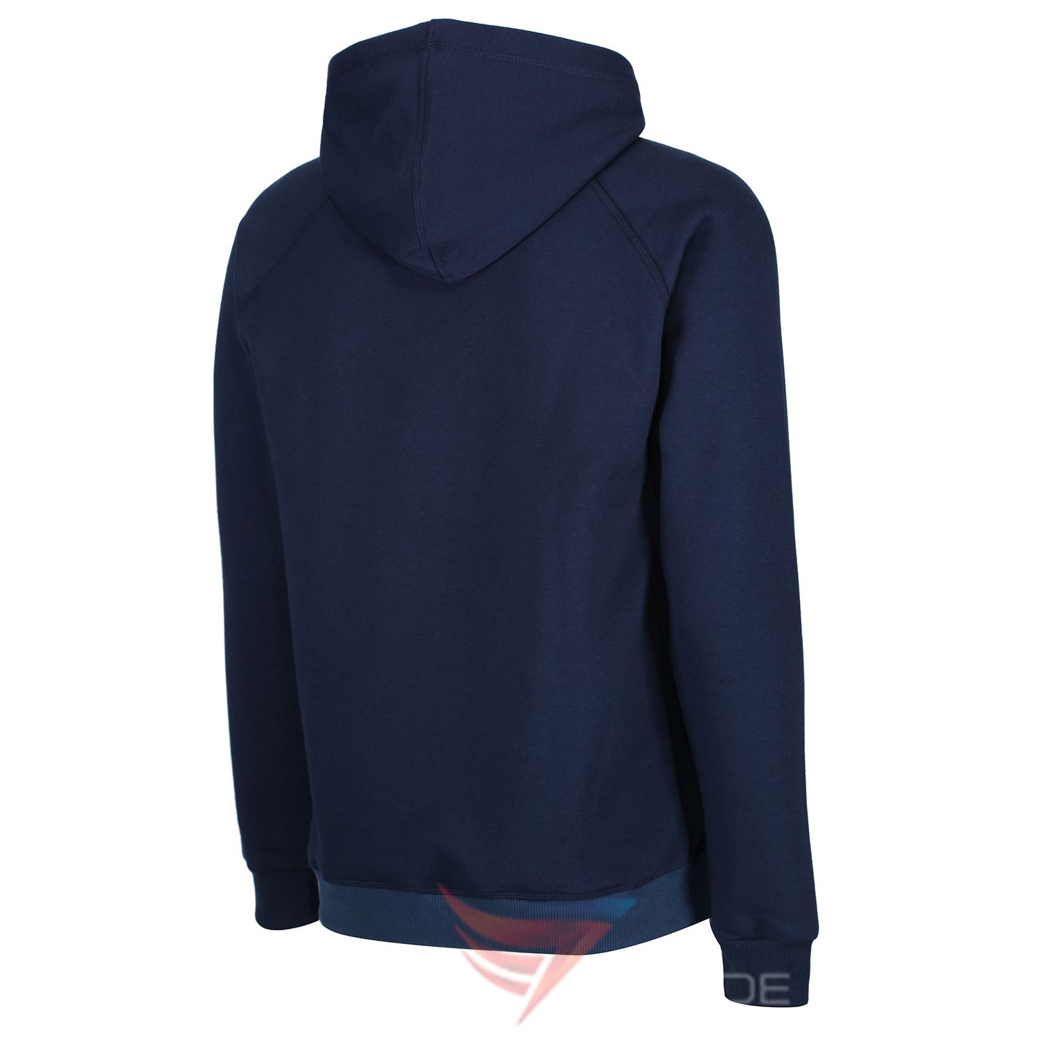 adidas trefoil hoodie navy