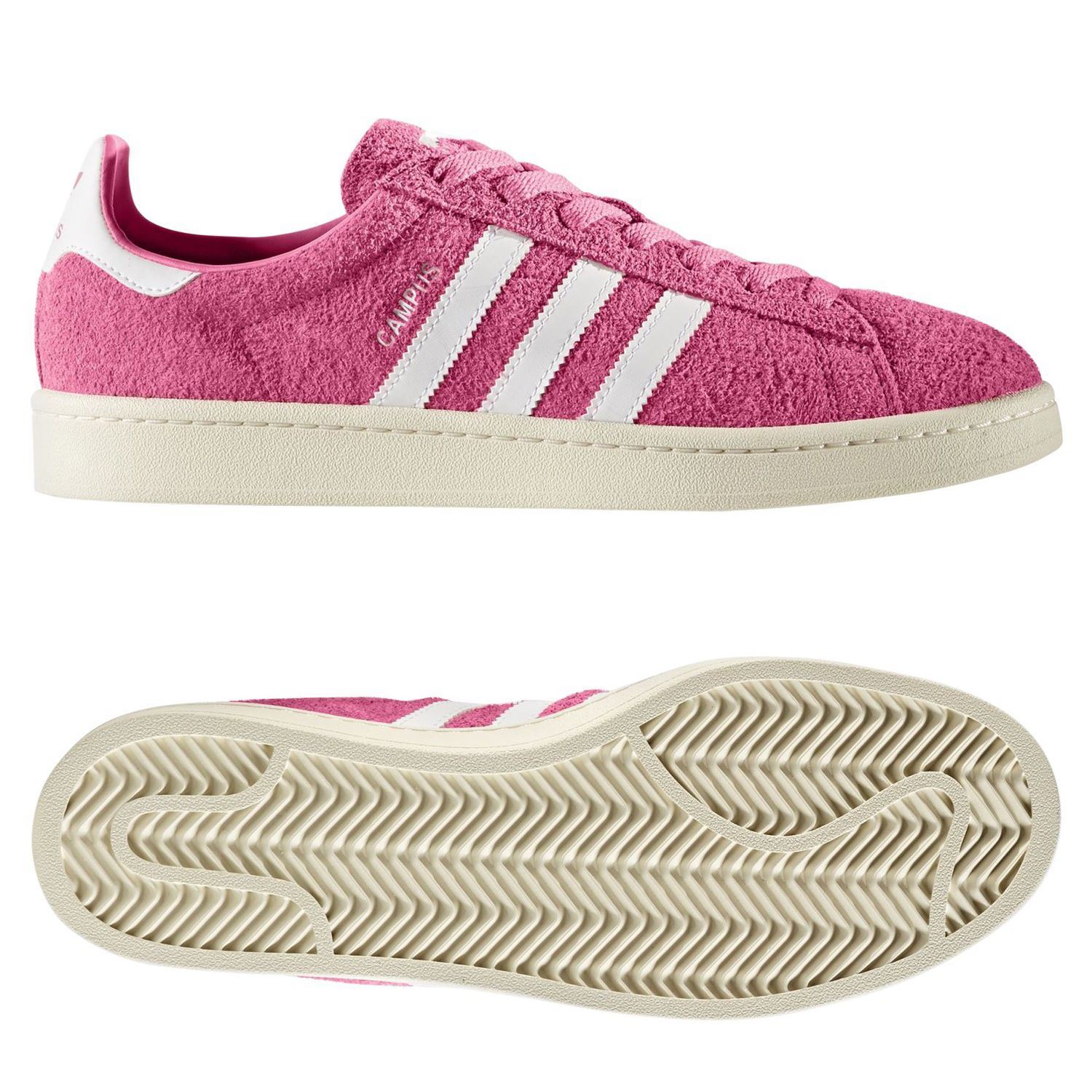 Rose Adidas Chic Décontracté Campus Originaux Homme Baskets CerxBoWd