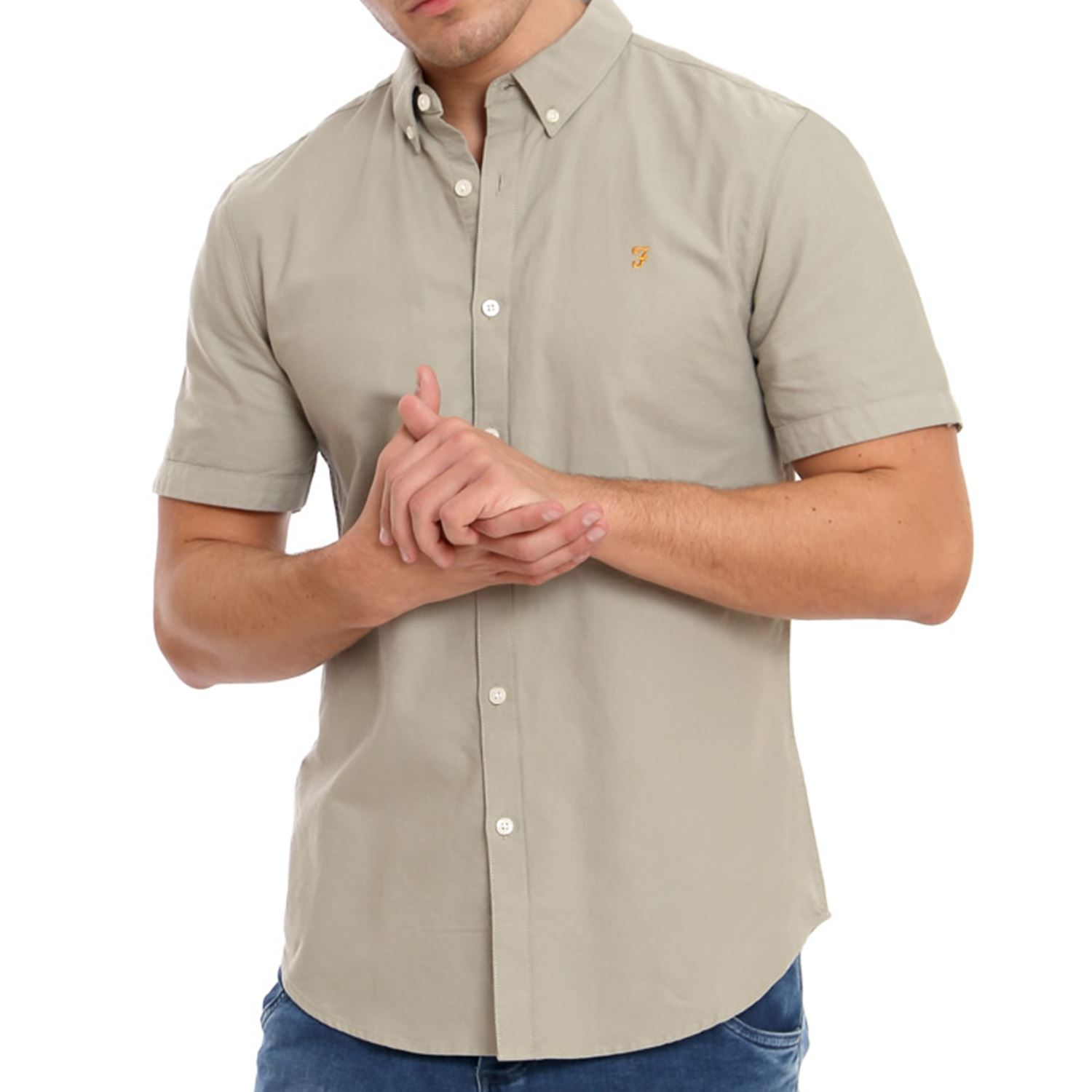 farah brewer short sleeve shirt
