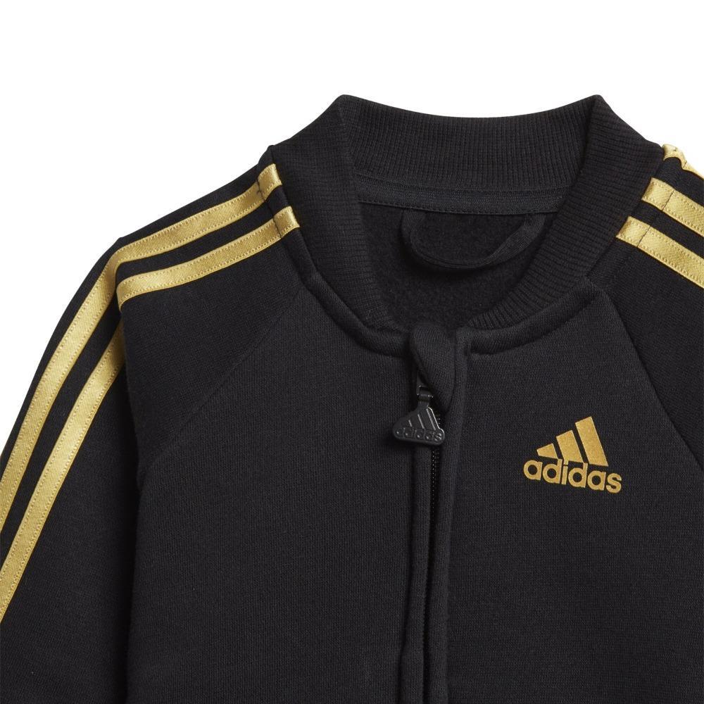 adidas INFANT HOLIDAY FULL TRACKSUIT BLACK CHILDRENS