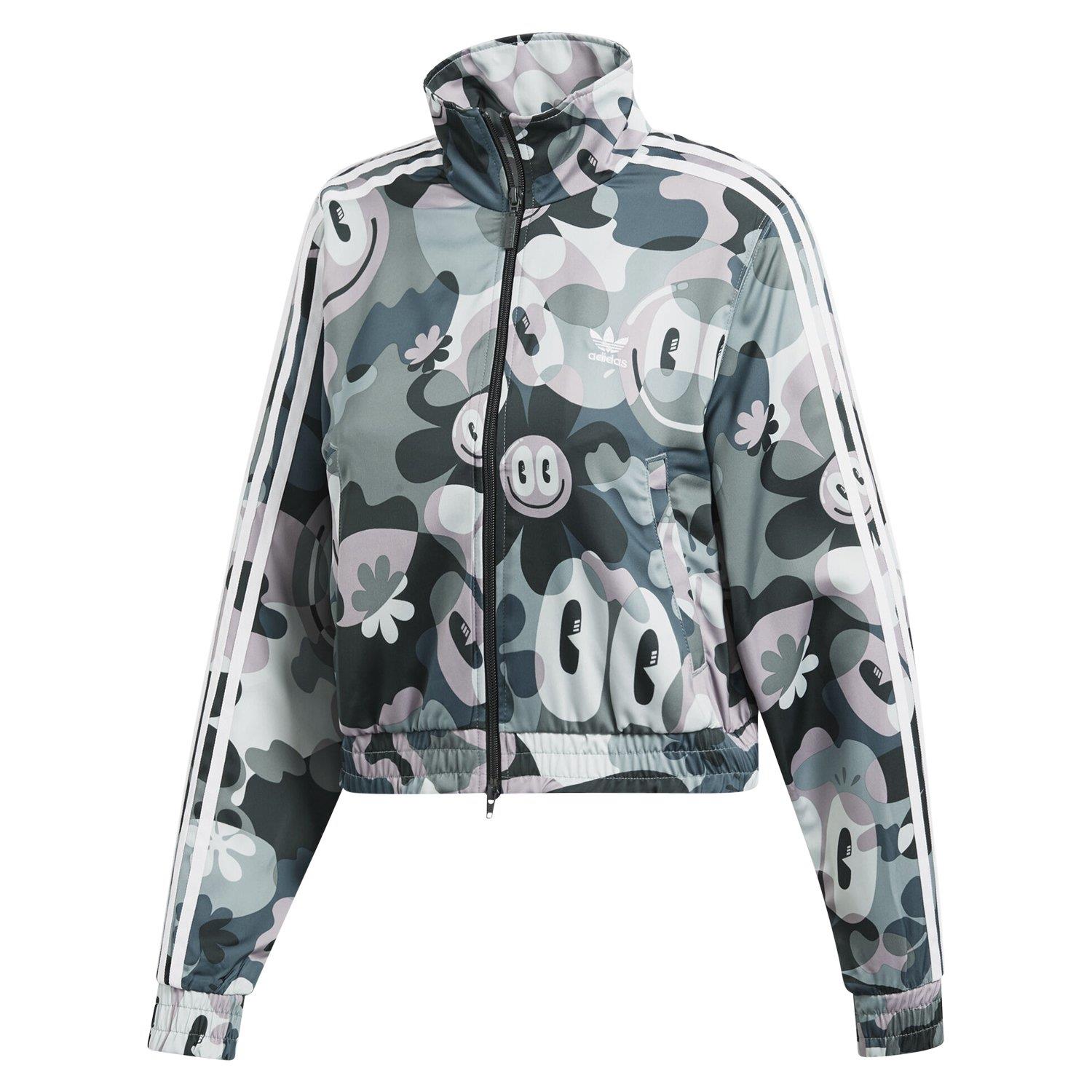 adidas ORIGINALS X HATTIE STEWART BB TRACK JACKET MULTI TOP FULL ZIP RETRO SALE | eBay