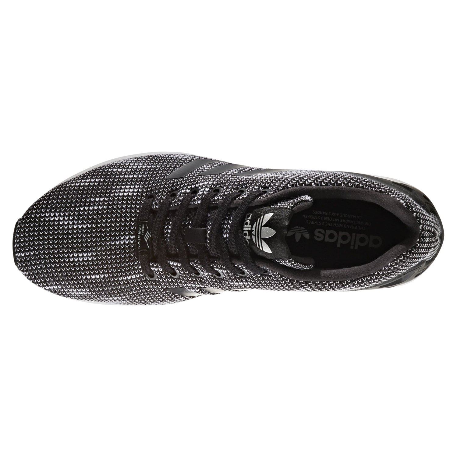 adidas flux black trainers