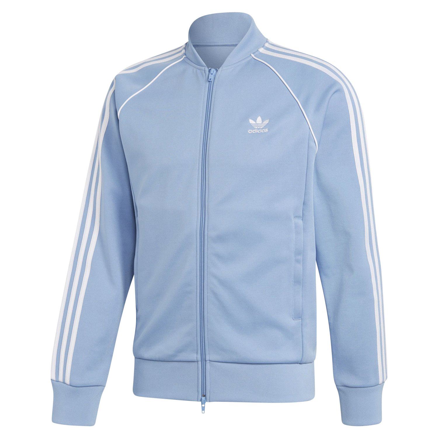 pale blue adidas jacket