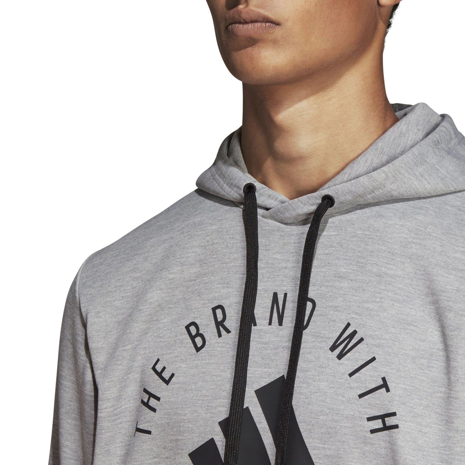 pullover moletom com capuz adidas