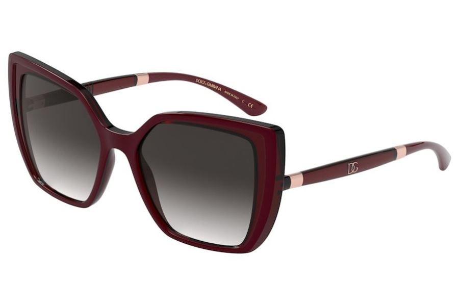 Dolce & Gabbana Sunglass DG6138-32478G Trans Bordeaux Square  display picture 1