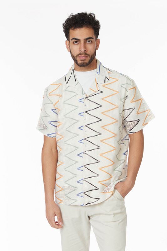 short sleeve dress shirt spread collar Non-Iron Cotton Pinpoint Solid Point Collar Short Sleeve Dress Shirt