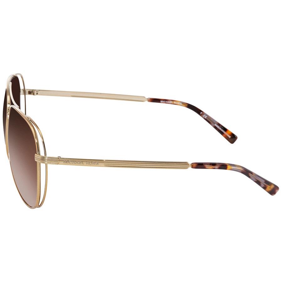 Michael Kors MK1024-119113 Lai 58mm Smoke Gradient Pilot Sunglasses MSRP139 Michael Kors MK1024-119113 Lai Smoke Gradient Pilot  main image 2