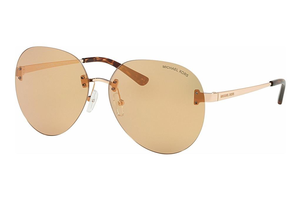 Michael Kors Sydney Rose Gold Fash Pilot Women Sunglasses  display picture 1