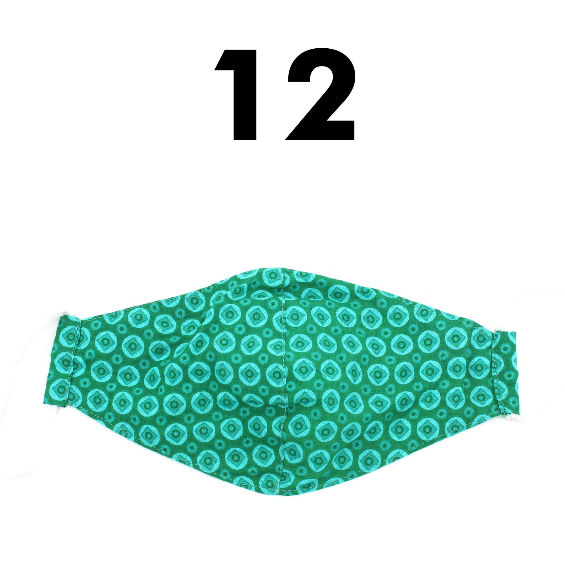 Reversible Lightweight Cotton Face-Mask LoudElephant Soft Covering Sustainable - Picture 13 of 55