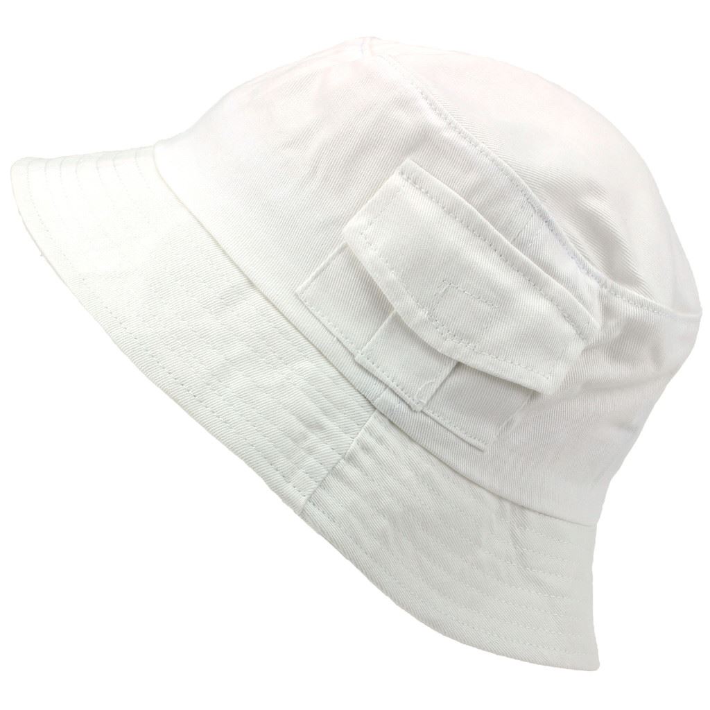Hat Bucket Fishing Cap Boonie Outdoor POCKET Hawkins Summer Sun - Picture 4 of 5