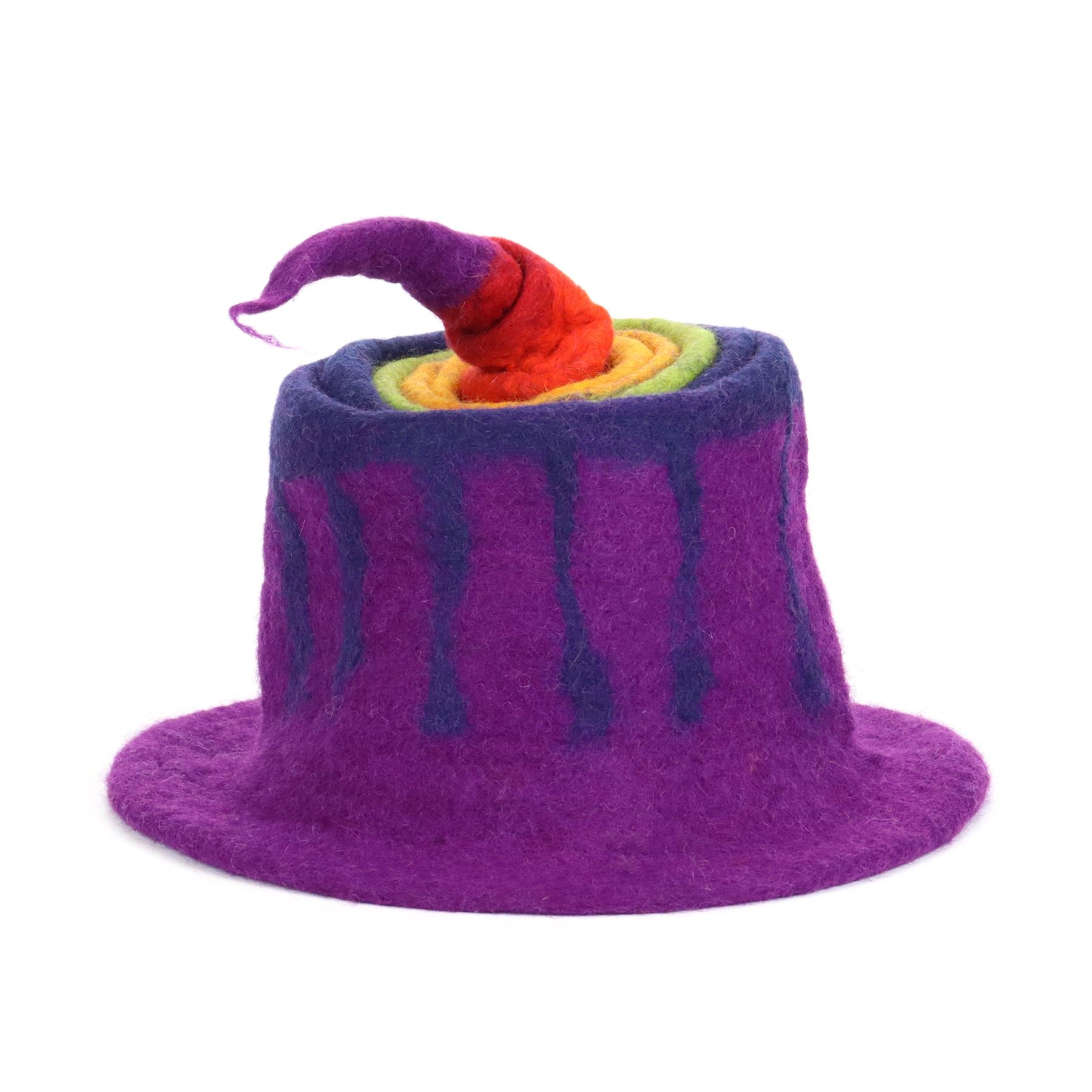 Handcrafted Wool Felt Hat from Nepal LoudElephant handmade artisan festival - Picture 129 of 209