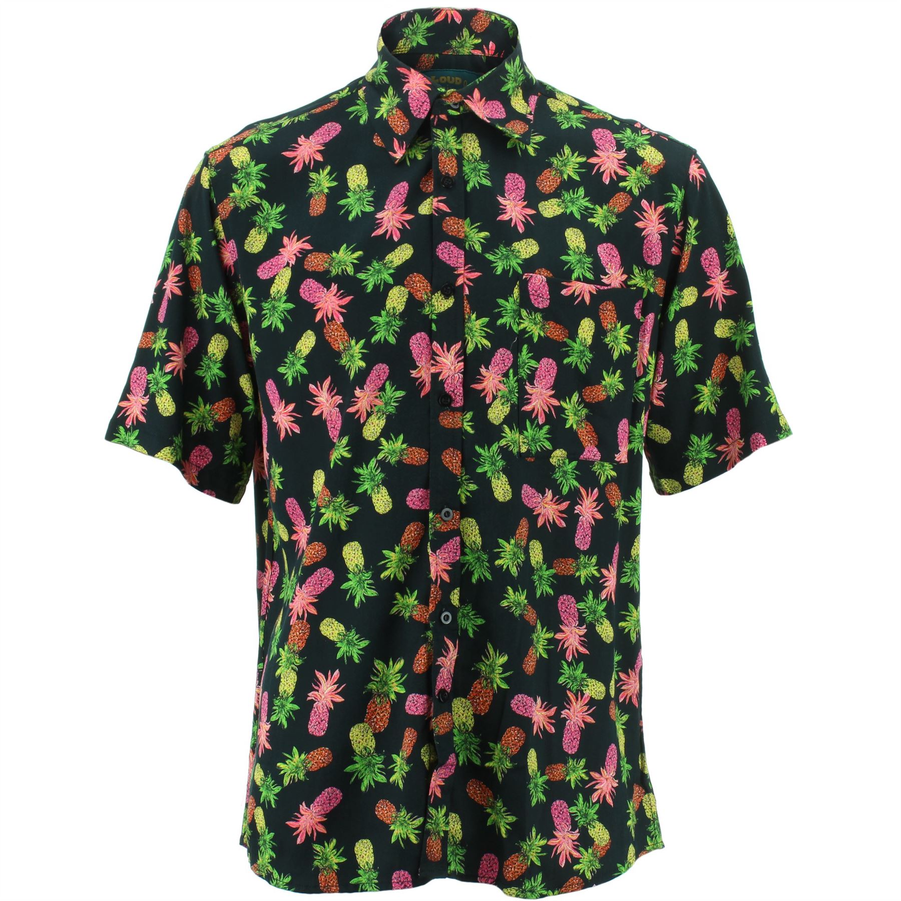 Camisa Hombre Loud Originals Corte Normal Comida Negro Retro Camisa Hombre Loud Originals Corte Normal Comida Negro Retro