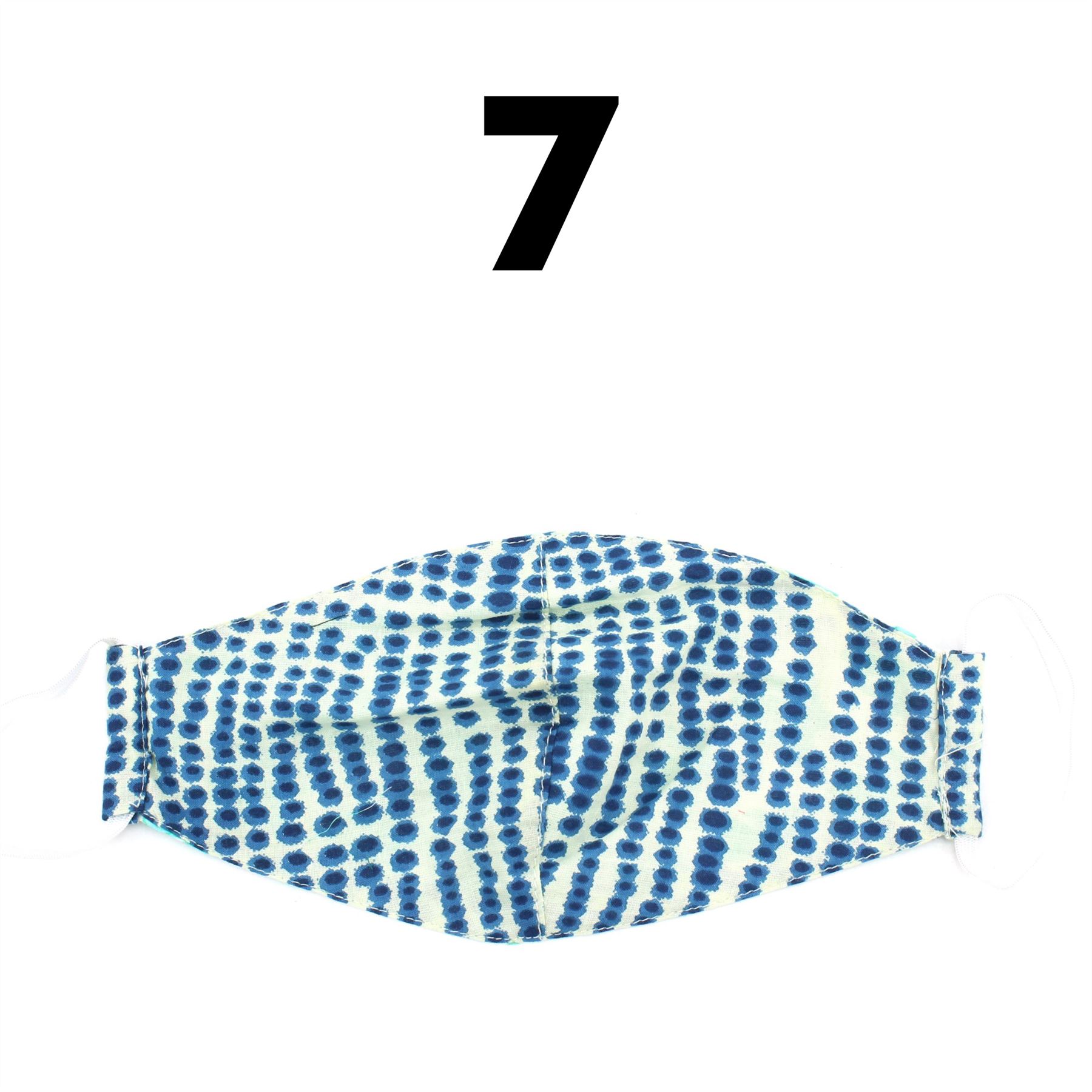 Reversible Lightweight Cotton Face-Mask LoudElephant Soft Covering Sustainable - Picture 8 of 55