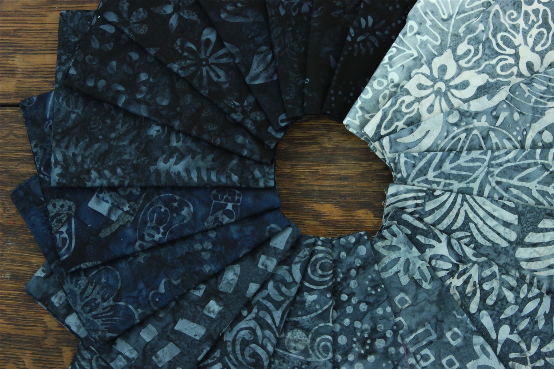 Cotton Batik PreCut Fabric Fat Quarter Quilting Patchwork 20 Piece 20"x19" - Picture 8 of 76