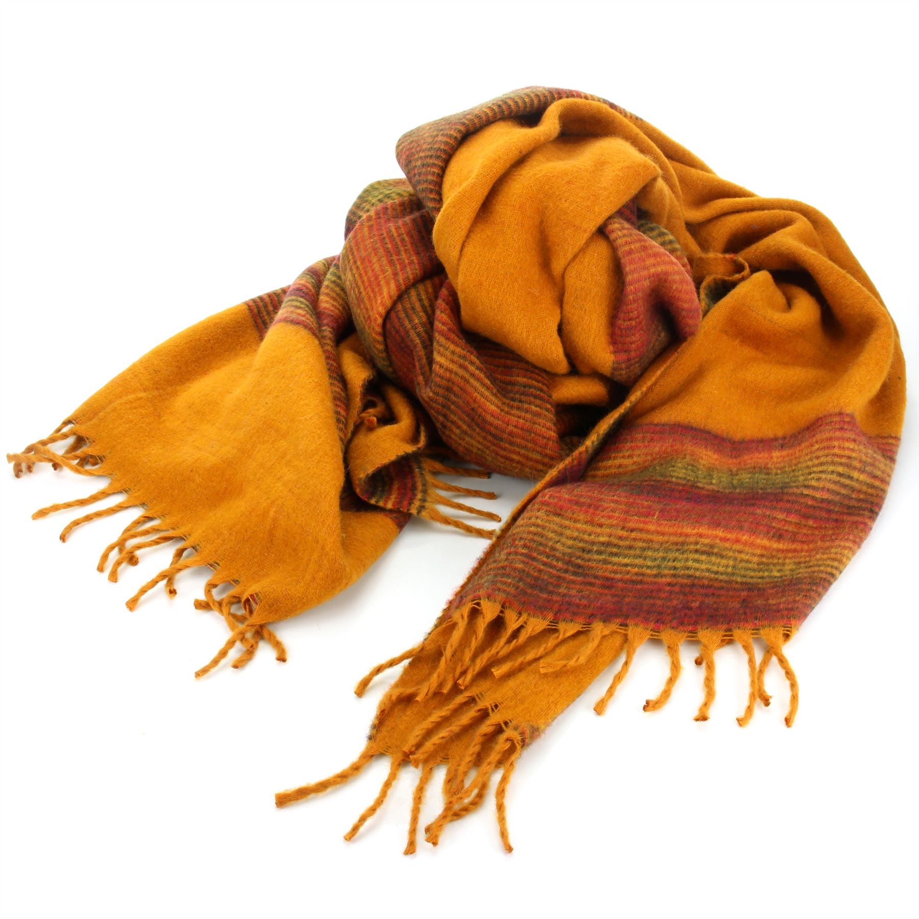 Tibetan Wool Blend Shawl Blanket Wrap Throw Boho Meditation Travel - Picture 190 of 230