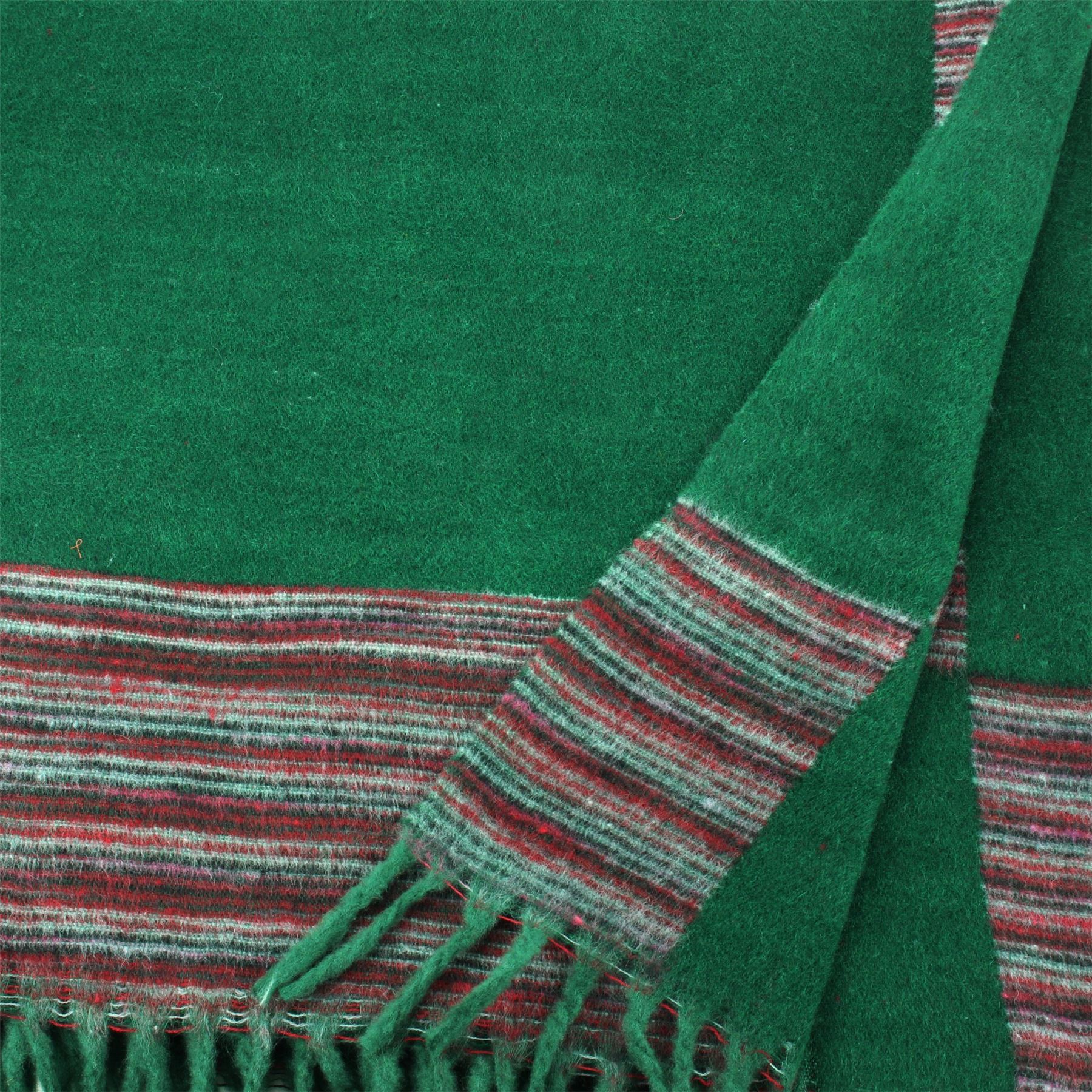 Tibetan Wool Blend Shawl Blanket Wrap Throw Boho Meditation Travel - Picture 157 of 230