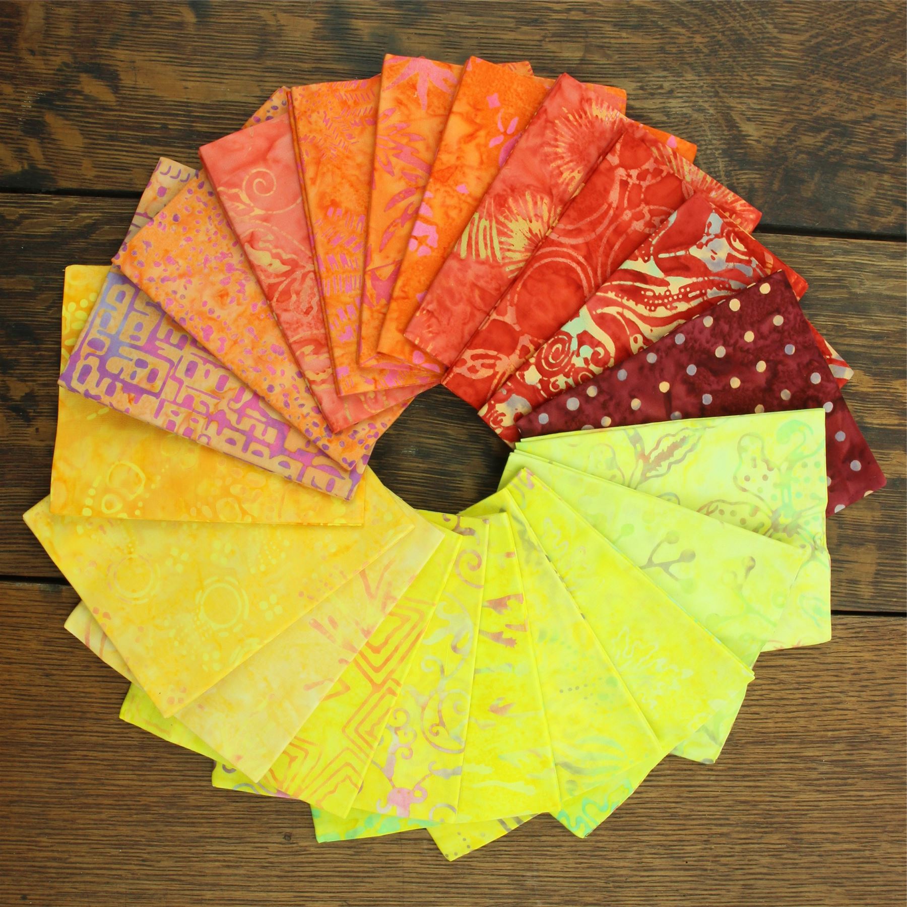 Baumwolle Batik vorgeschnitten Stoff Fat Quarter Quilten Patchwork 20" x 19" verschiedene Größen - Bild 41 von 275